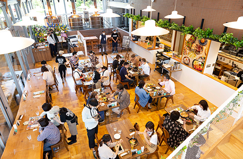 奥入瀬レストラン内観３