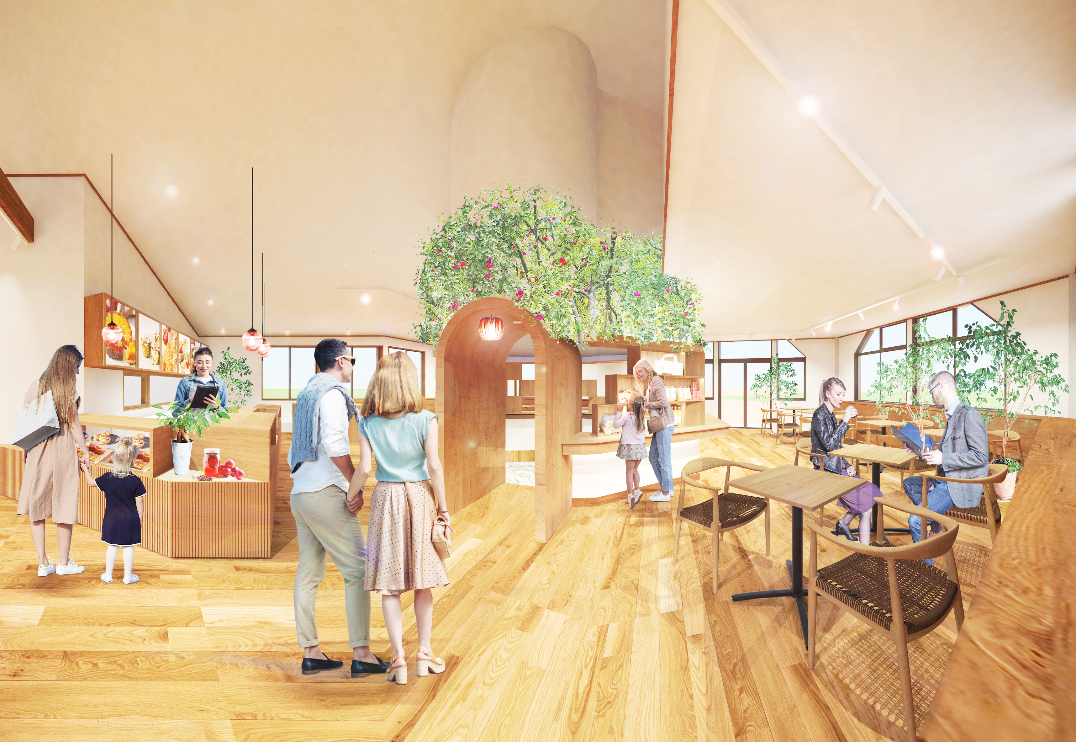 奥入瀬ブルワリーレストラン＆あら、りんご。青森ファクトリーグランドオープン４