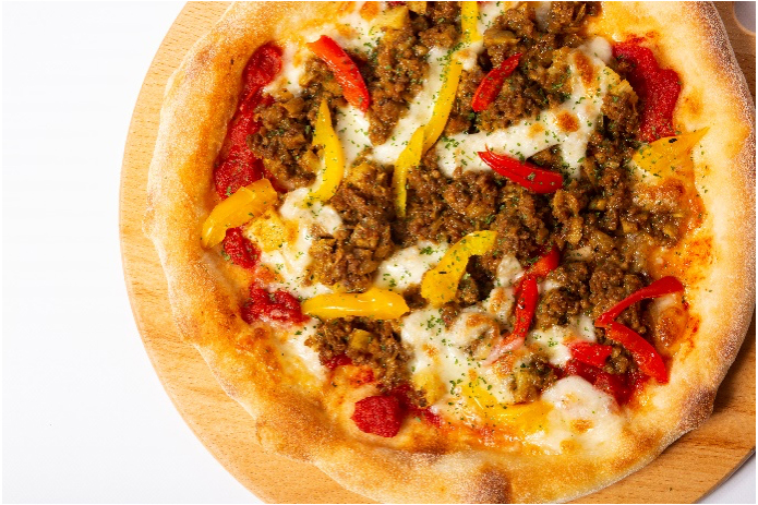 シャキッと！ごぼっと！きんぴらピザ